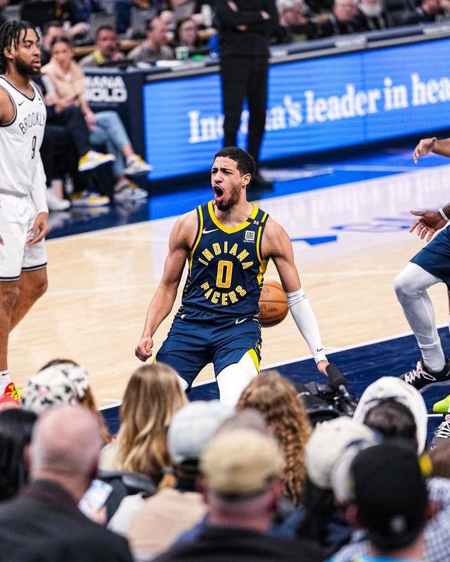 步行者豪取六连胜，篮网遭遇逆转